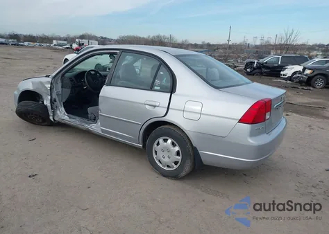 2003 Honda Civic Lx z USA, uszkodzony, nr VIN 2HGES16503H518331